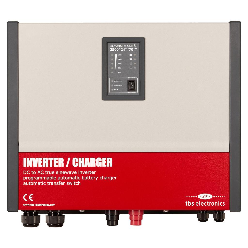 PSC3500-24-70 Powersine Combi omvormer-acculader  24V pnom 2800VA-70A