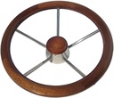 350 mm Goldenship Steuerrad / Bootslenkrad Madera