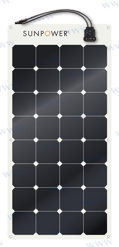 PANEL SUNPOWER 100W SEMI-RIGIDO