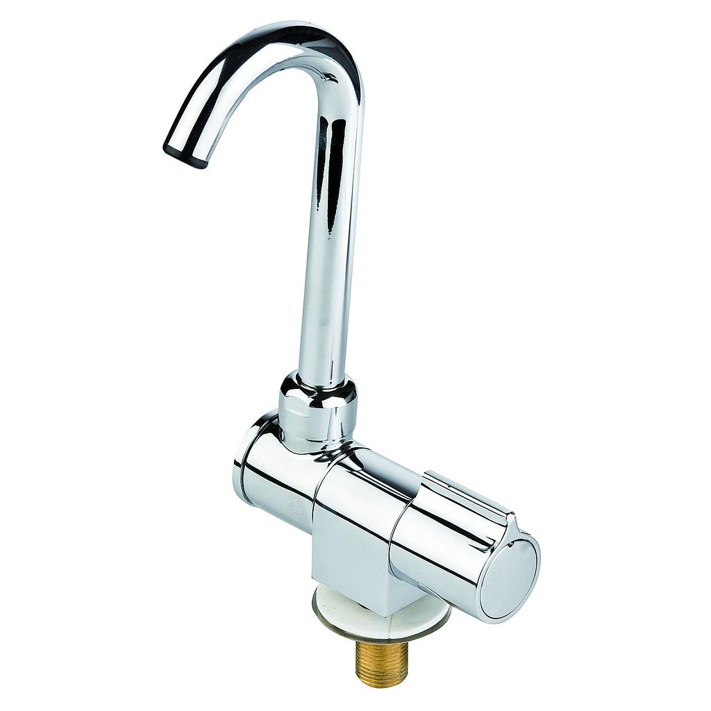 Verchroomde waterkraan, inklapbaar  3/8""-aansl,