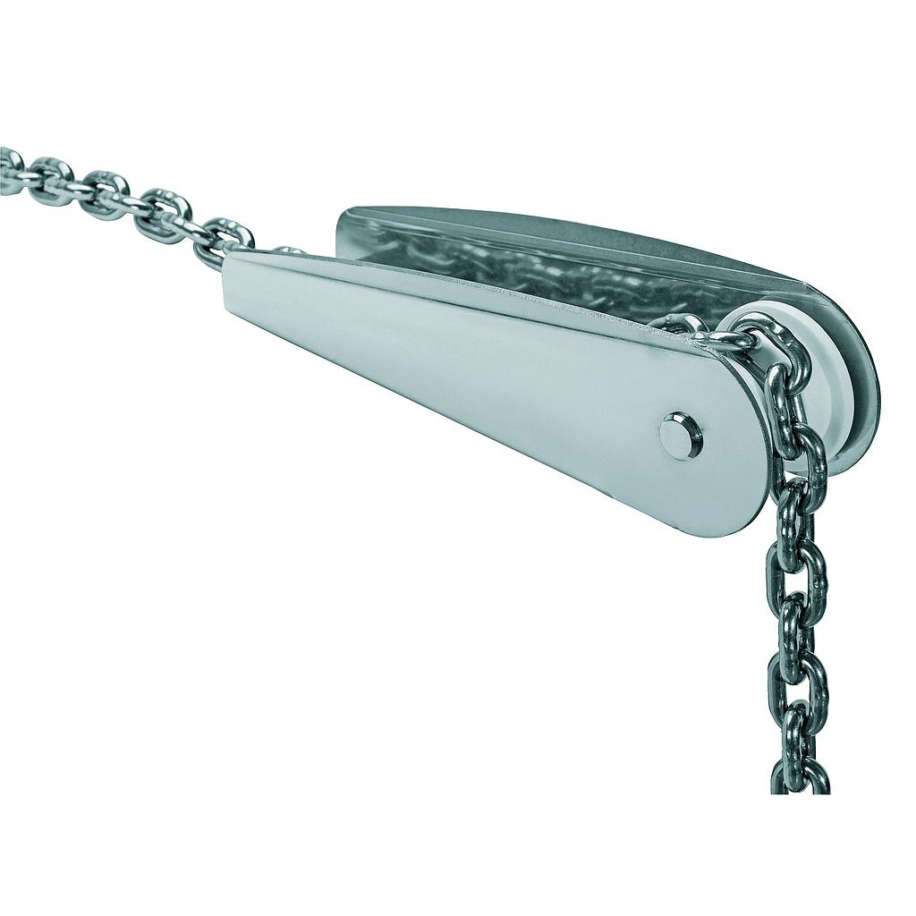 Universale Niro Ankerrolle / Bugrolle Länge 150 mm