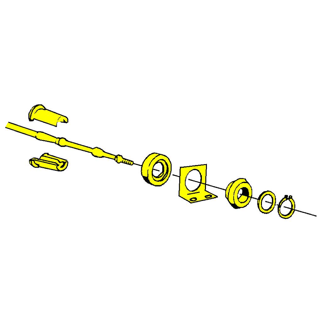 Anti-Vibrationskit für Schaltzüge