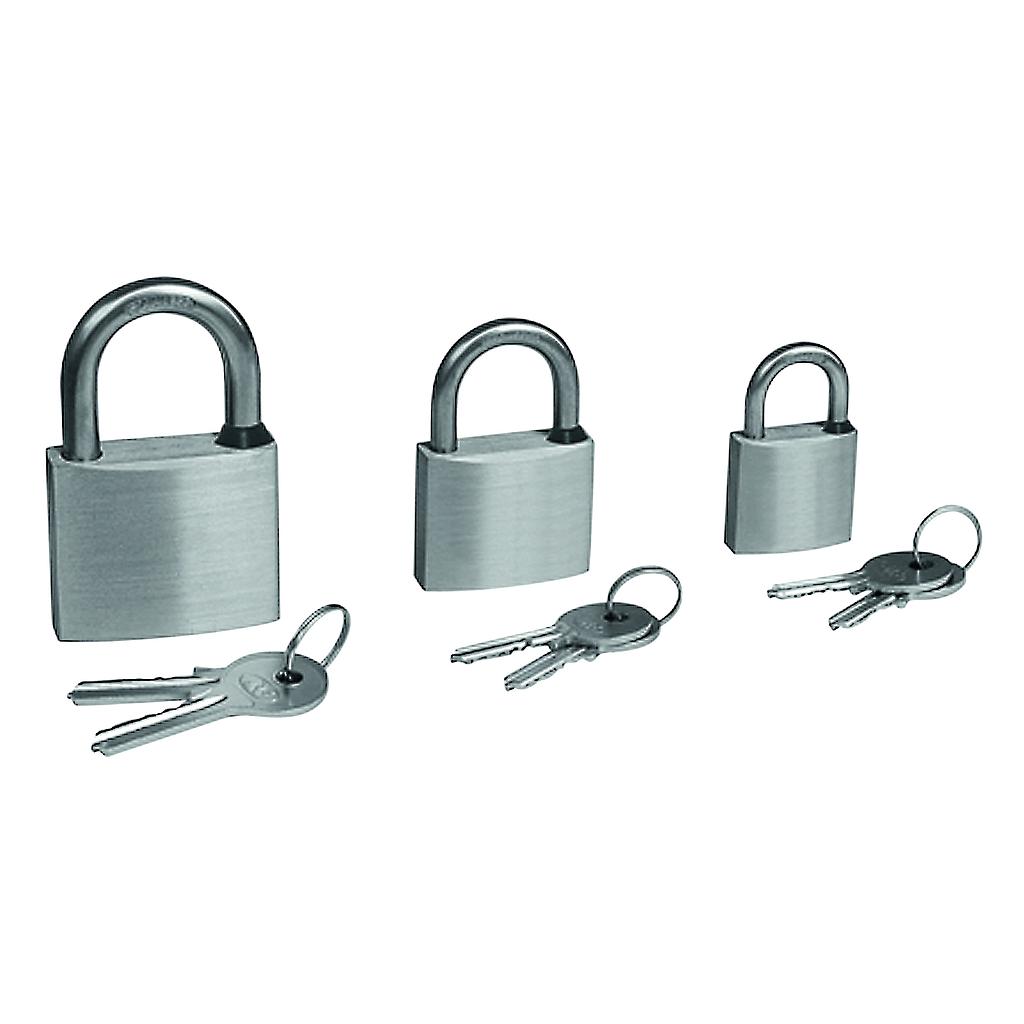 RVS hangslot met RVS beugel afm,50mm
