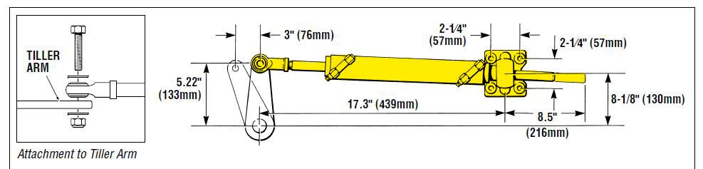 TFX-Cilinder Inboard  BA125-7ATM