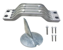 Recmar Aluminium Anodensatz für Yamaha 200-250 PS