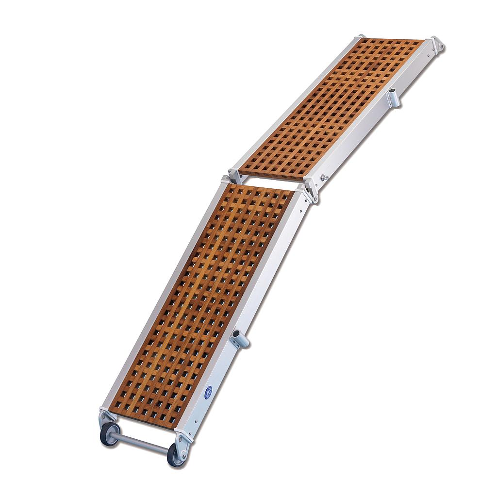Gangway aus Holz Länge = 212 cm klappbar