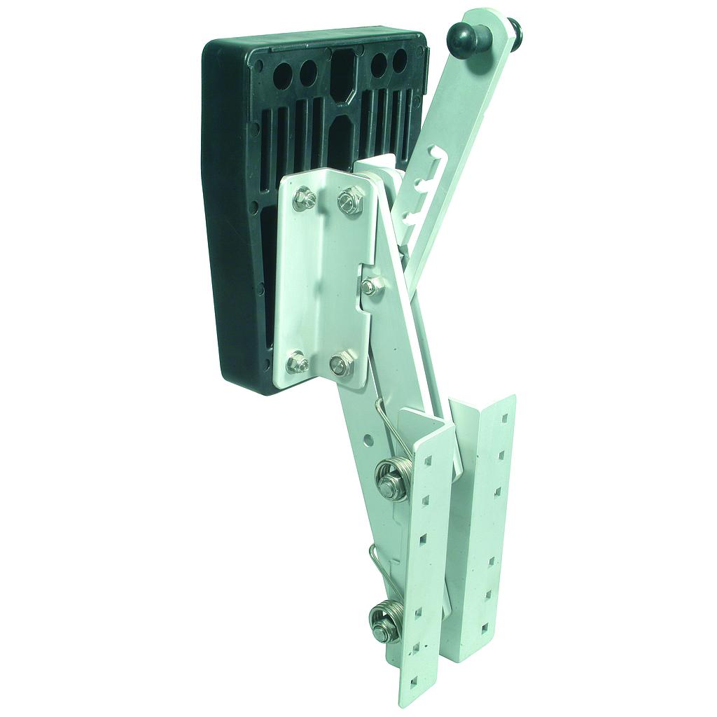 klappbarer Hilfsmotorenhalter / Motorenhalter bis 35 kg Aluminium