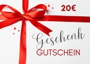 Geschenkgutschein 20 €
