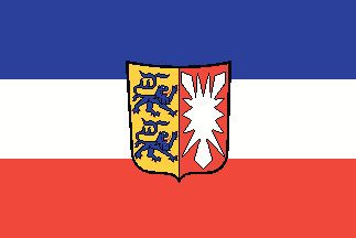 Schleswig-Holstein vlag  20 x 30cm